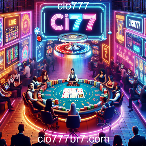Atração das Mesas de Jogos no Cio777: Diversão e Interação
